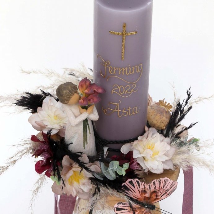 Kertahringur - þurrskreyting