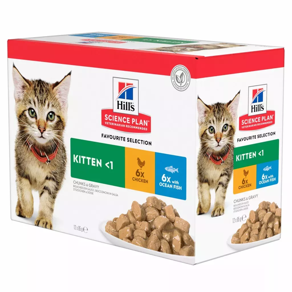 Kitten Food - Multipack Pouch 12 stk