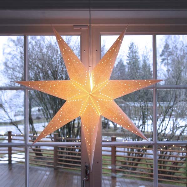 Sensy pappastjarna - hvít