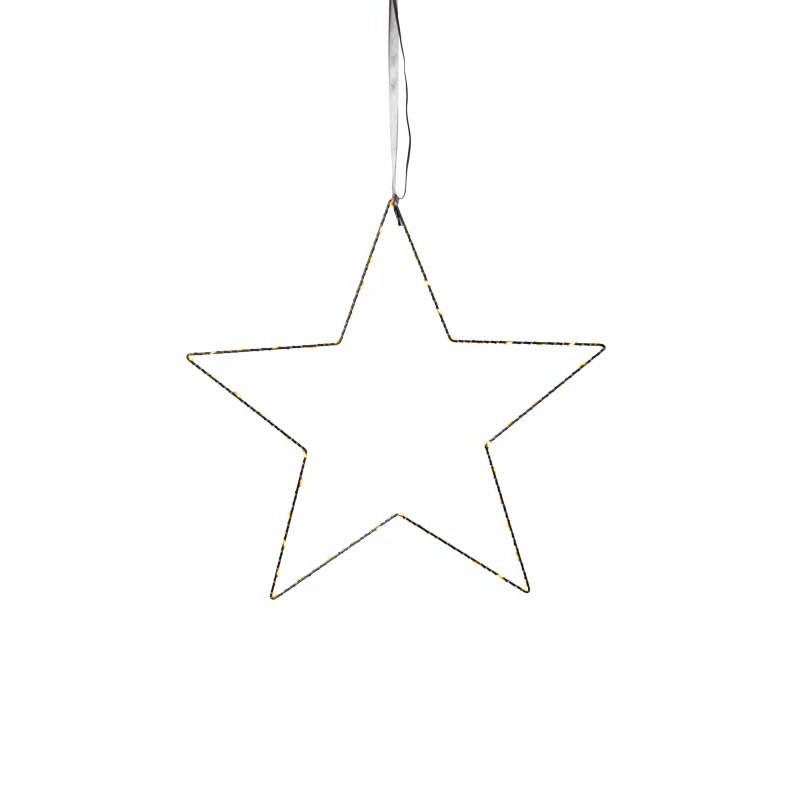 Mira stjarna hangandi, svört - hvít ljós