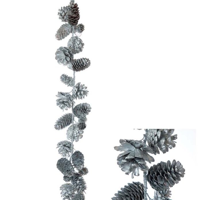 Pinecone könglalengja - silfur