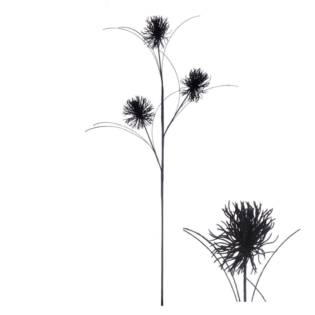 Steam thistles grein - svört