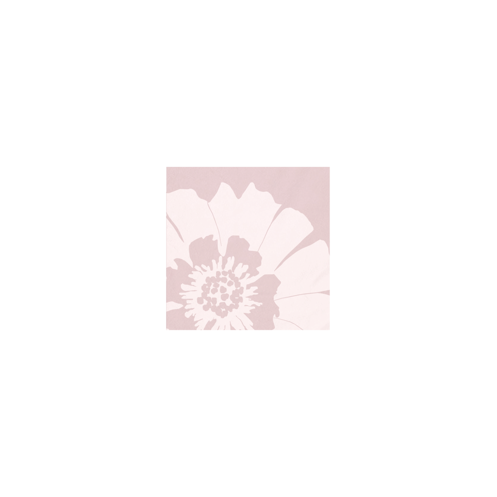 Vorhús handklæði Villiblóm - bleik