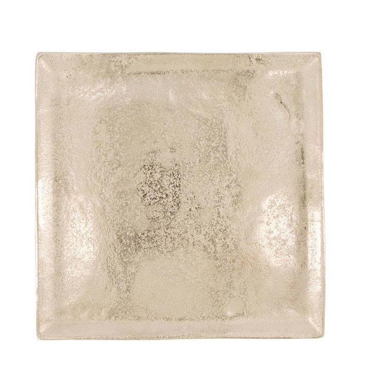 Bakki 25x25 cm - silfur