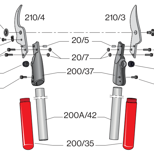 Felco álklippur 210A-60