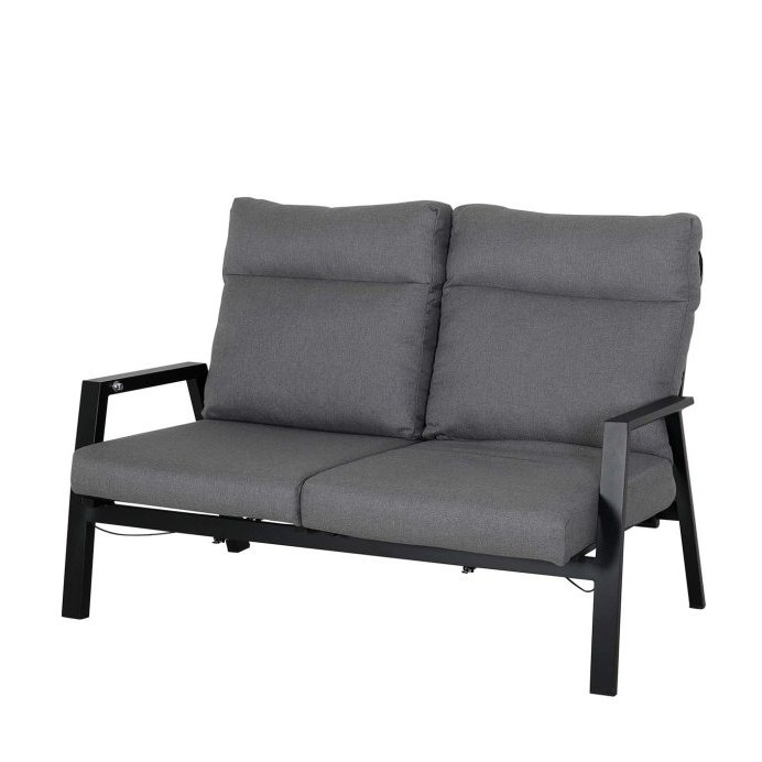 New York 2ja sæta sófi - grár