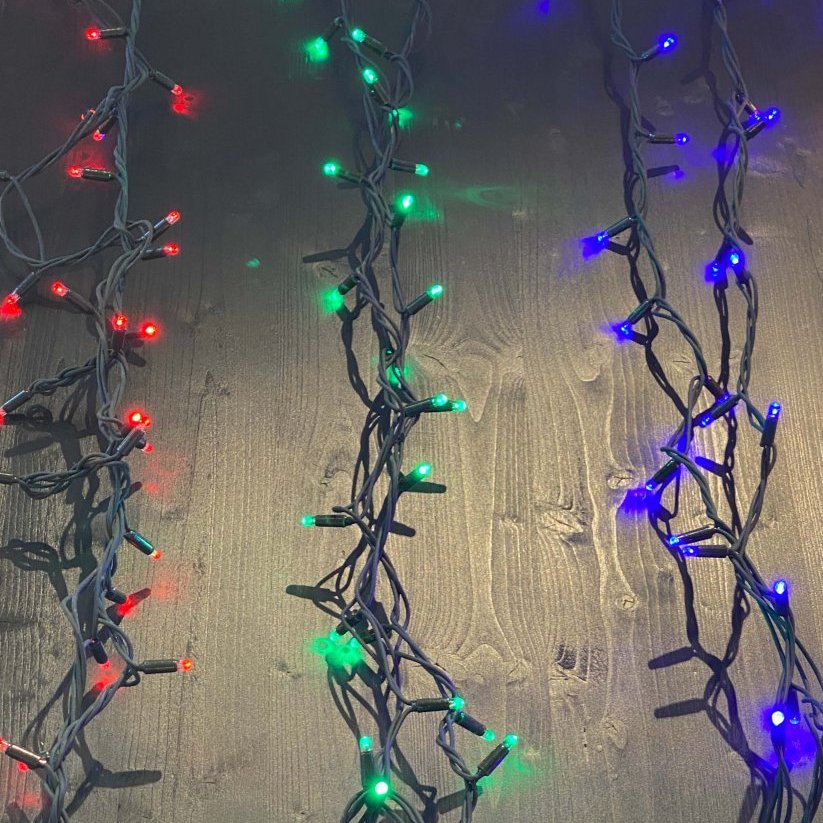 XP 100 ljósa sería - rauð, blá eða græn ljós