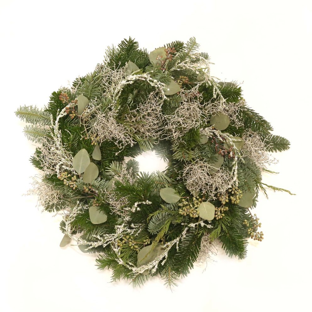 Grenikrans með vírkamb