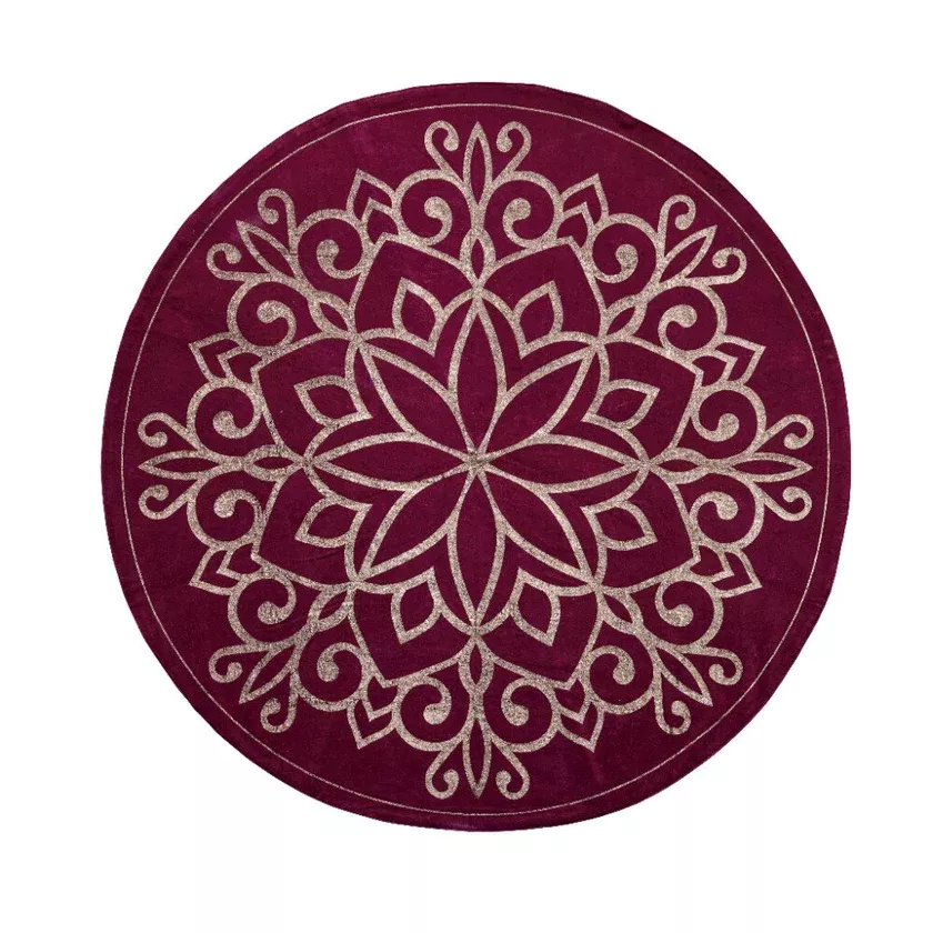 Stassia jólatrésdúkur frá Lene Bjerre - vinrauður