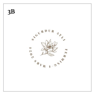 Dökkbláar servíettur