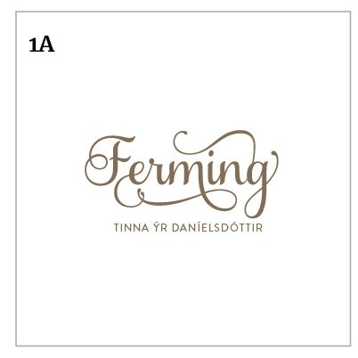 Fölbleikar servíettur