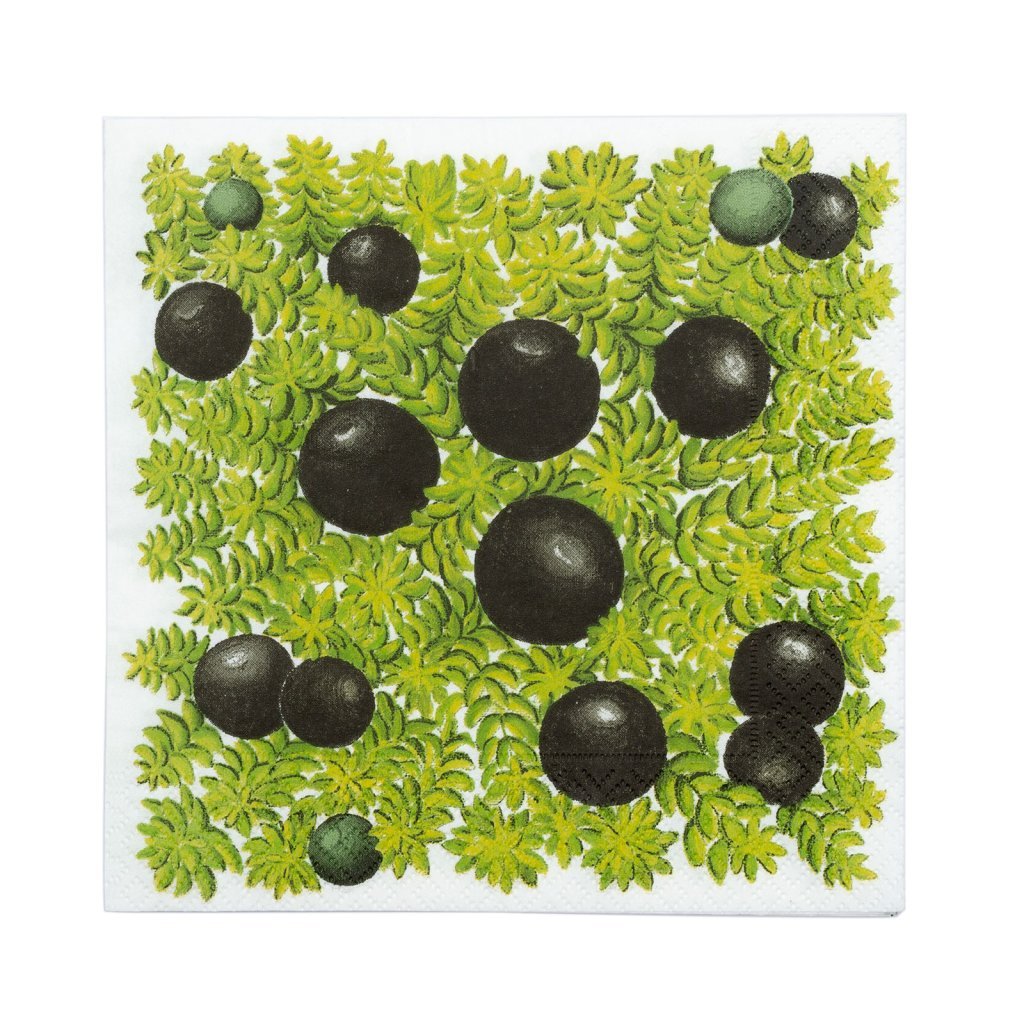 Hekla servíettur Krækiber