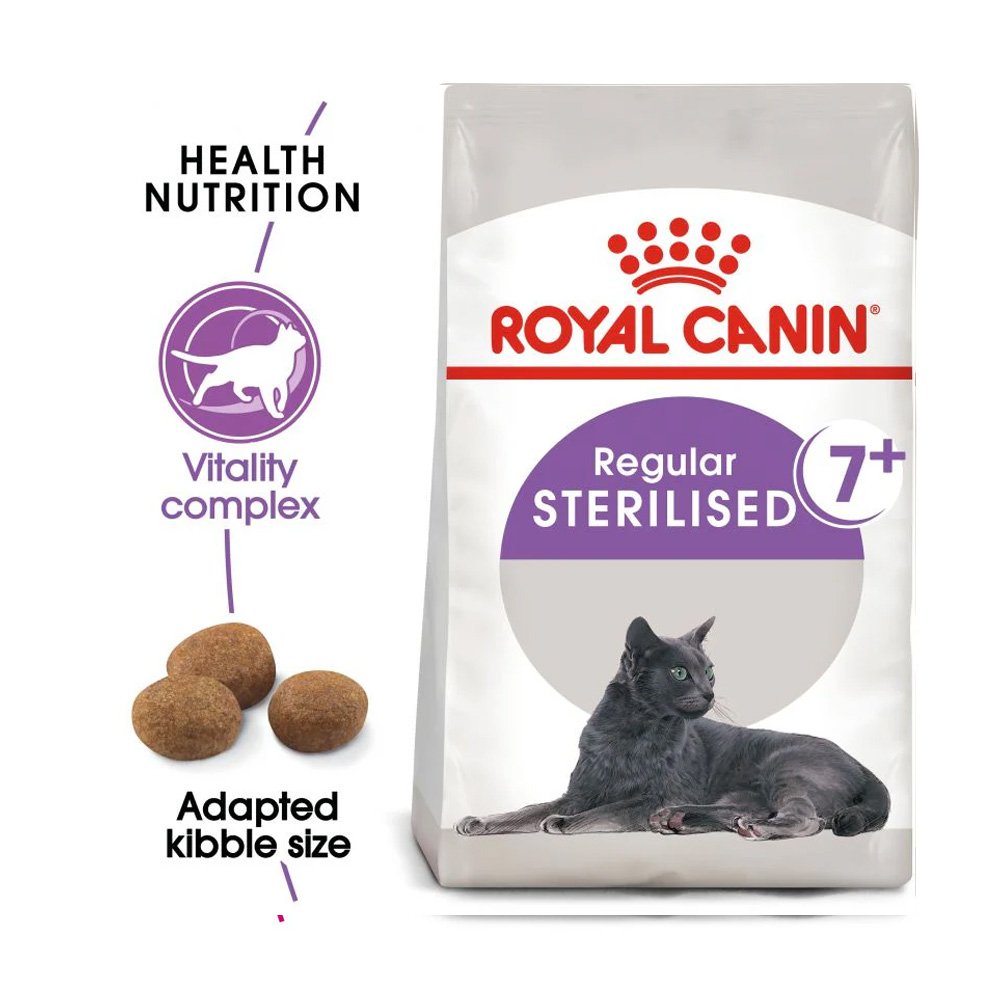 Sterilised 7+ þurrfóður - 3,5kg