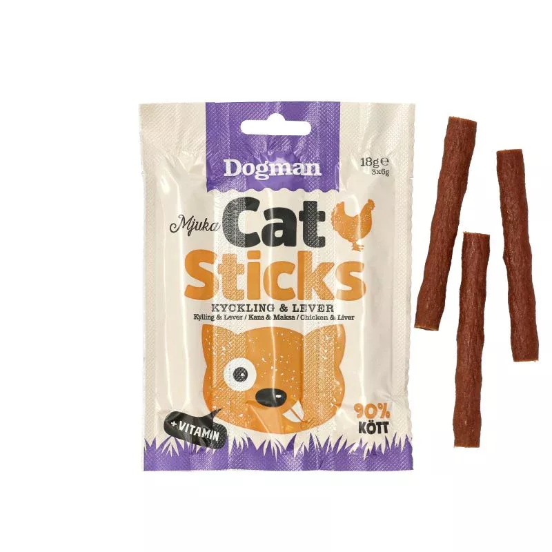 Cat Sticks með kjúklingi og lifur