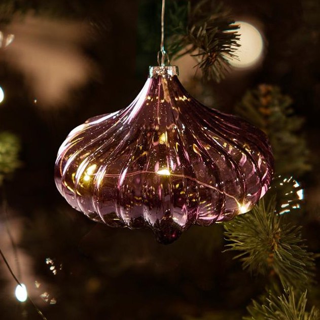 Dina jólakúla með ljósi