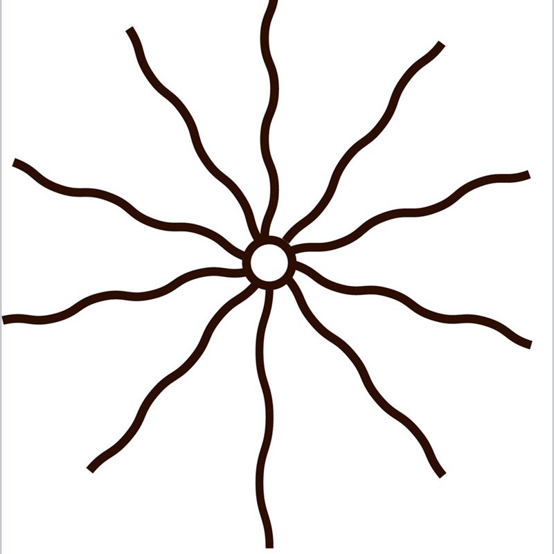 Knirke "Drop down" - hlý hvít