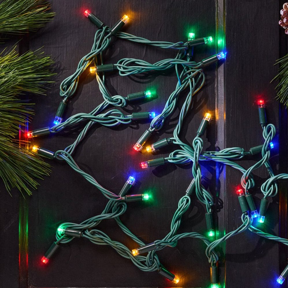 XP 100 ljósa sería - XL perur marglit ljós