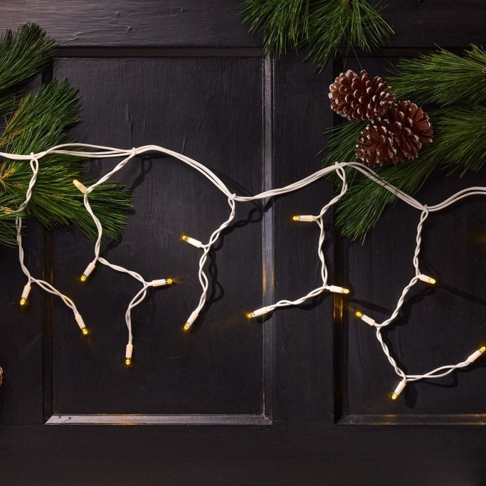 XP 50 ljósa grýlukerti sería - hvít ljós