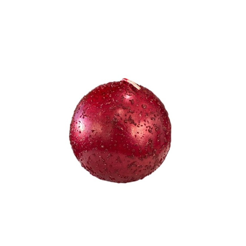 Kristal kúlukerti 8 cm - nokkrir litir