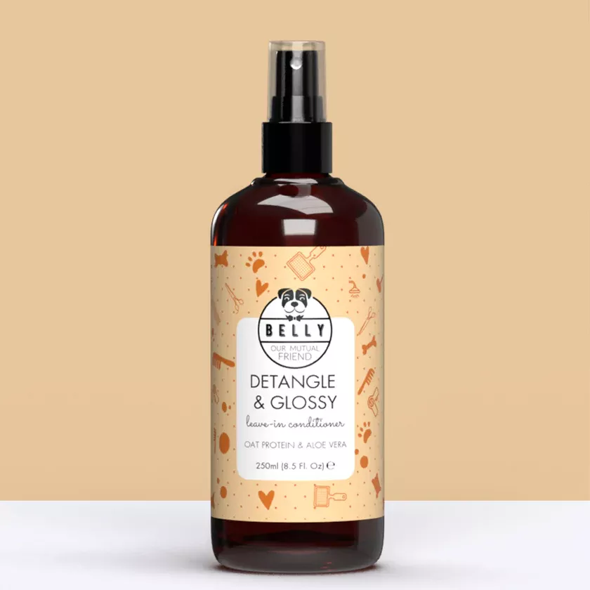 Detangle & Glossy hárnæringarsprey