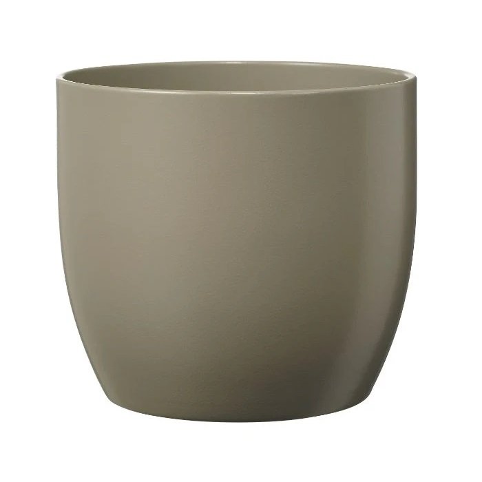 Basel pottur - ljósgrár mattur