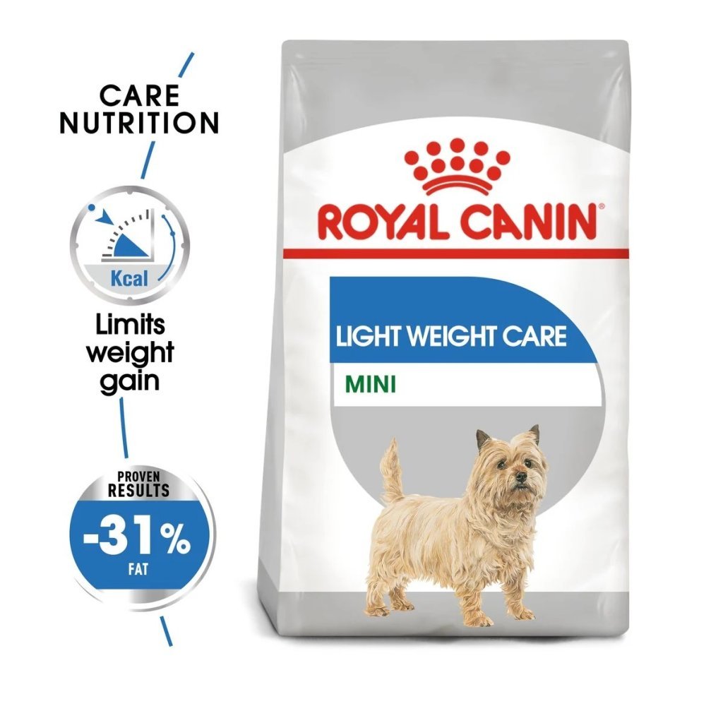 Mini Light Weight Care þurrfóður - 3kg