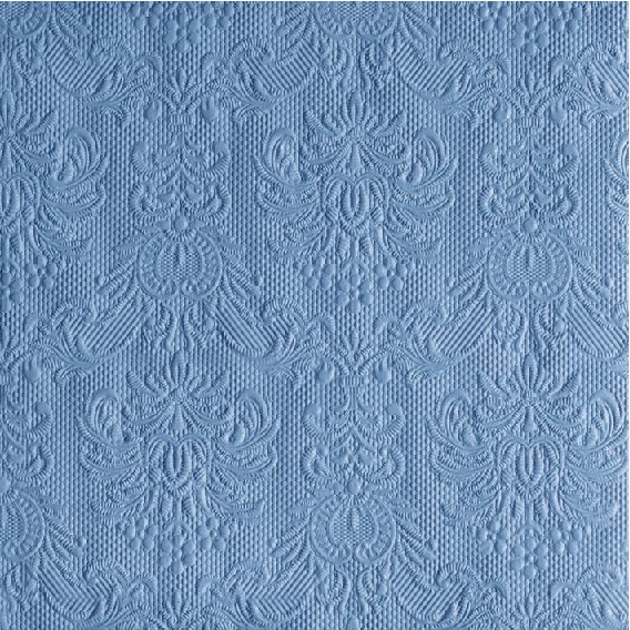 Himinbláar servíettur