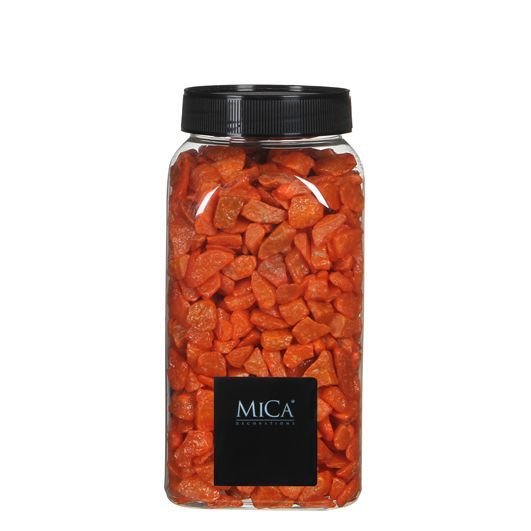 Skrautsteinar - appelsínugulir