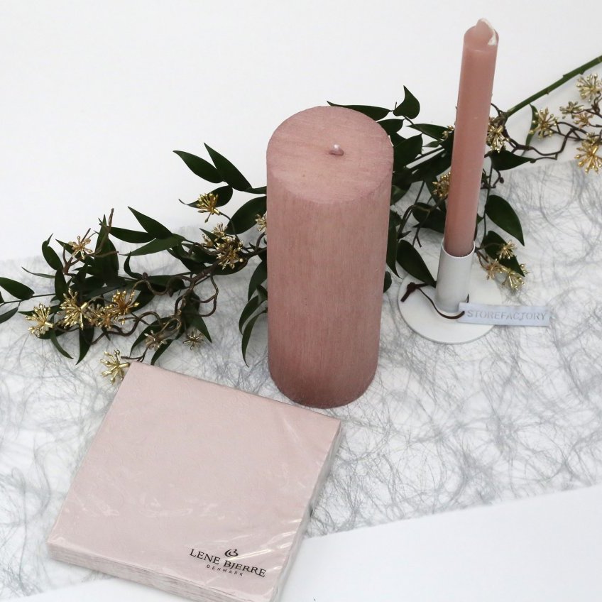 Sívalningur 24 cm frá Heimaey - antik bleikur