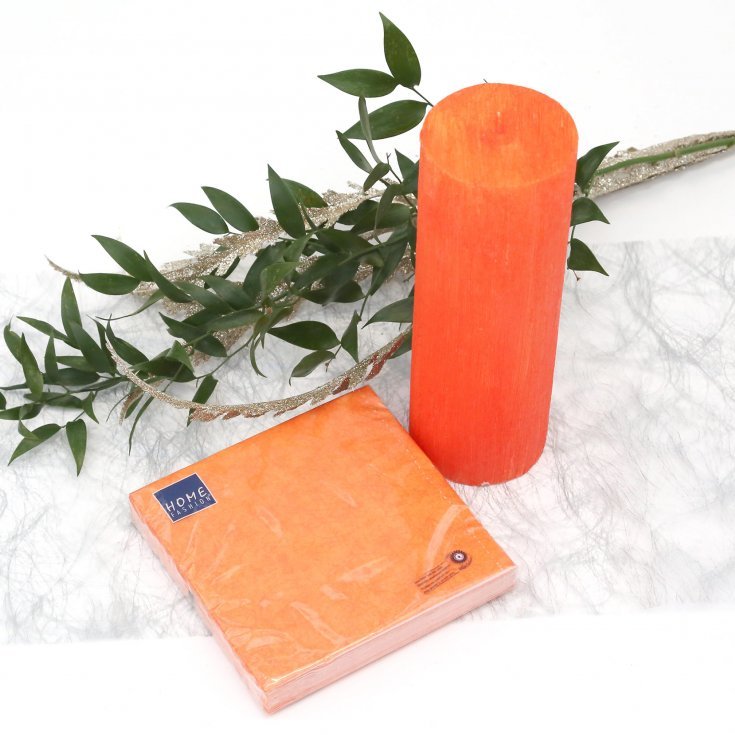 Sívalningur 24 cm frá Heimaey - appelsínugulur