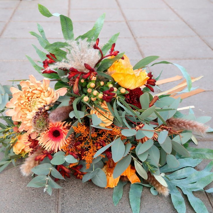 Hlýja brúðarvöndur