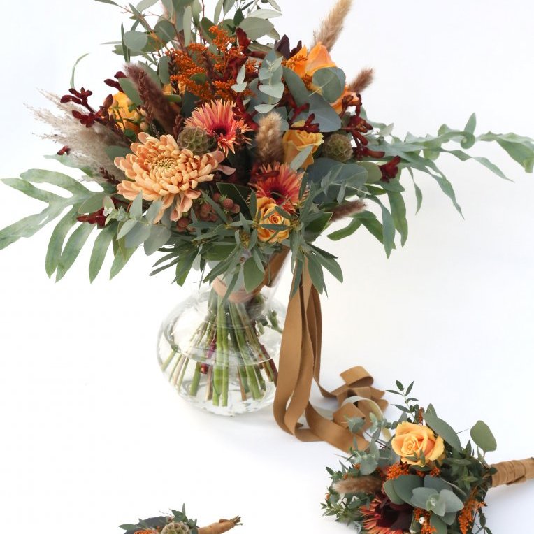 Hlýja brúðarvöndur