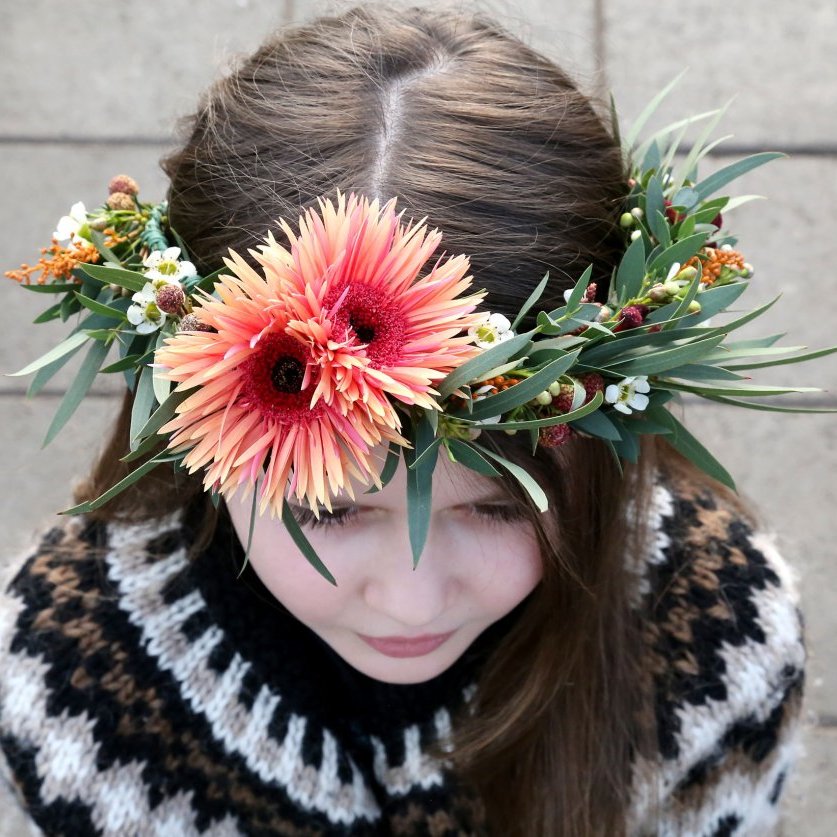 Hlýja brúðarvöndur