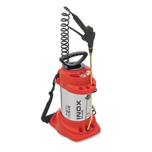 Þrýstikútur stál 6 L Plus