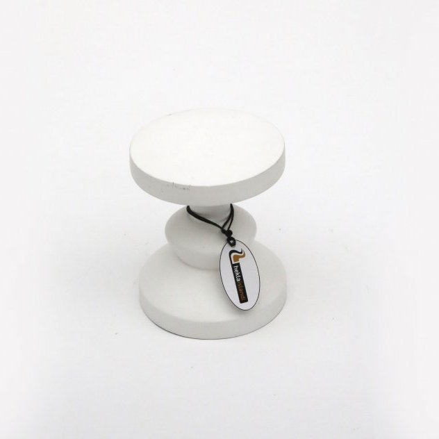 Hekla kertastjaki - hvítur