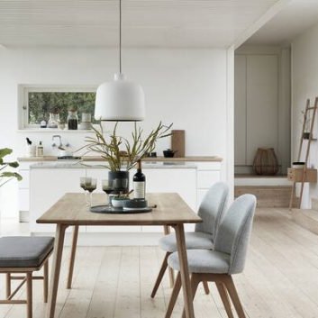 Hubsch pottur á standi - hvítur