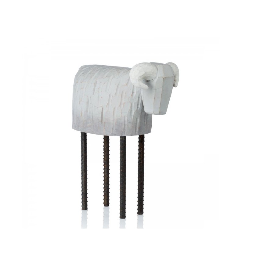 Hekla skúlptúr - Kind, hvít