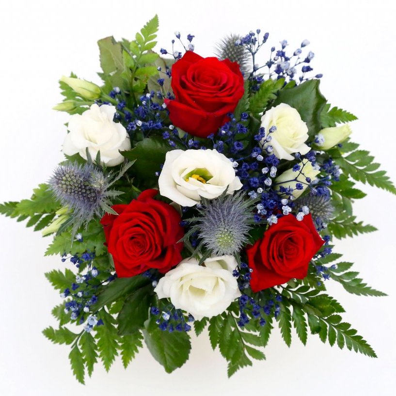 Garðheimaskreyting - fánalitir