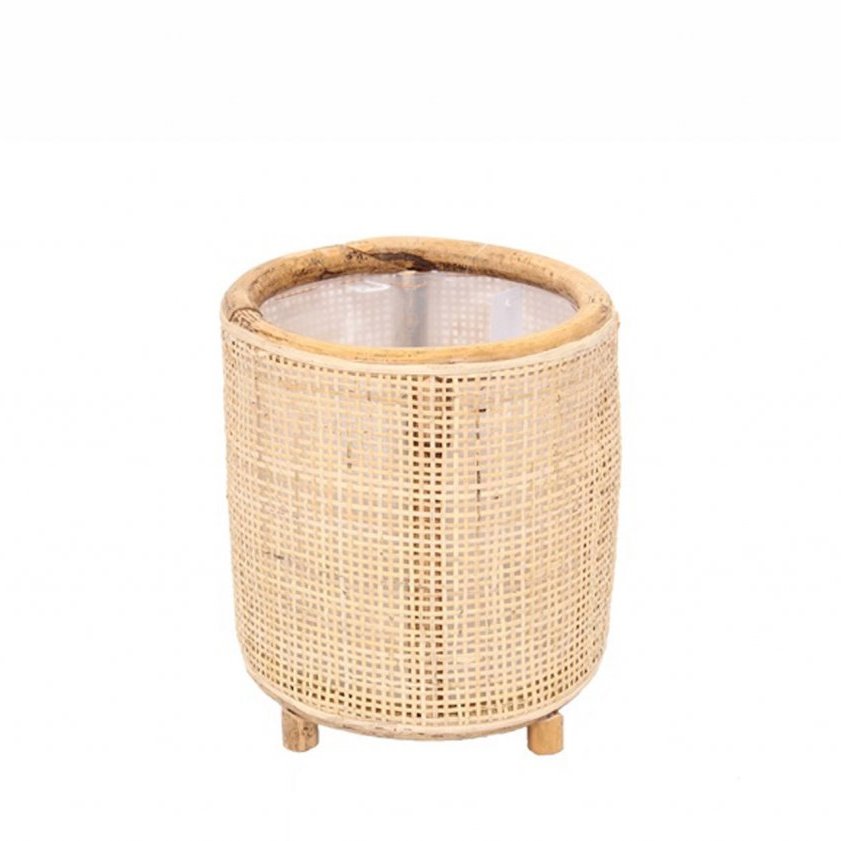 Bastpottur á litlum fótum