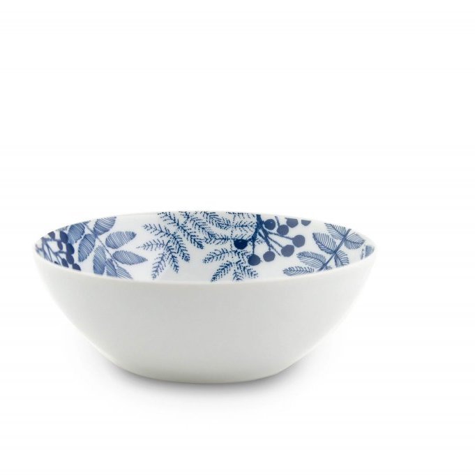 Vorhús djúpur diskur - Garðaveisla blá