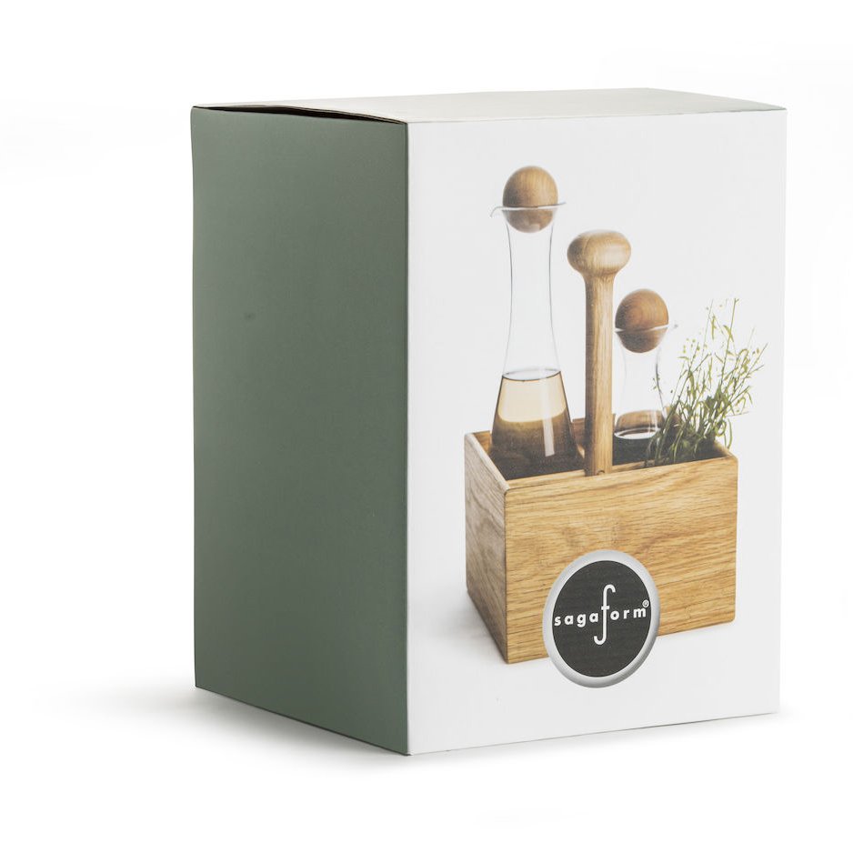 Sagaform NAT bakki með fjórum hólfum