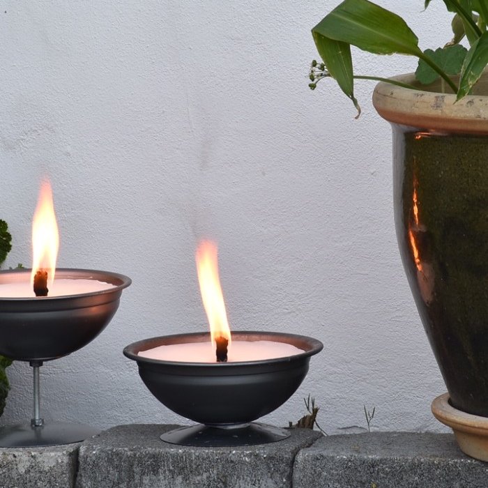 Útikerti - áfylling í Kunst