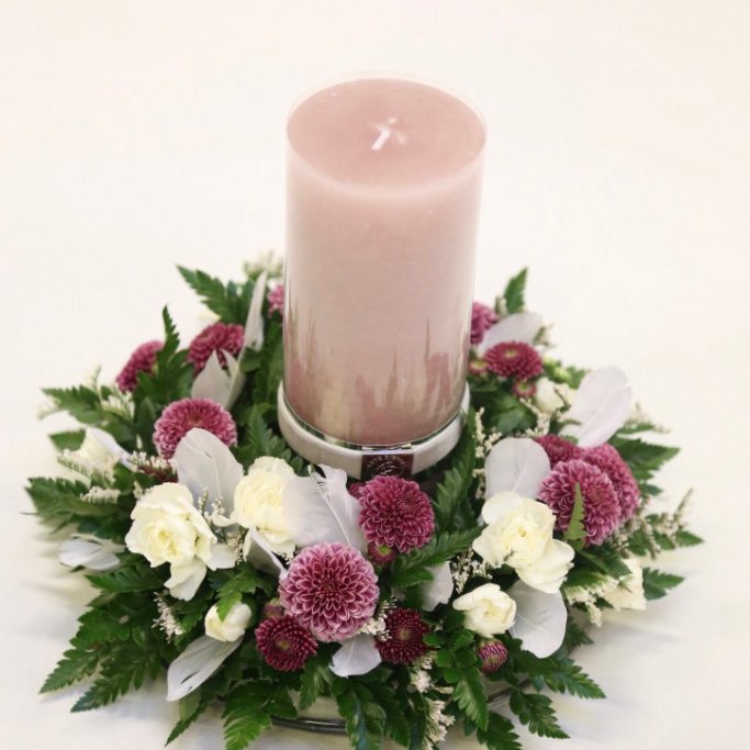 Kertahringur - bleikur