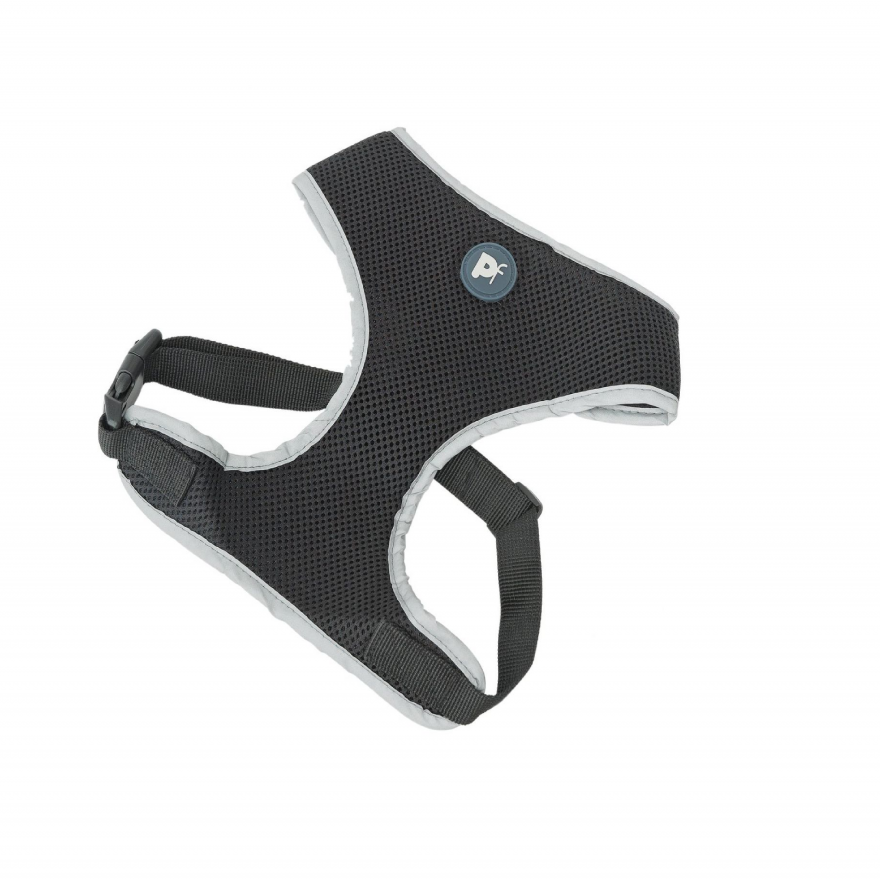 Hundabeisli - Reflective Comfort, svart