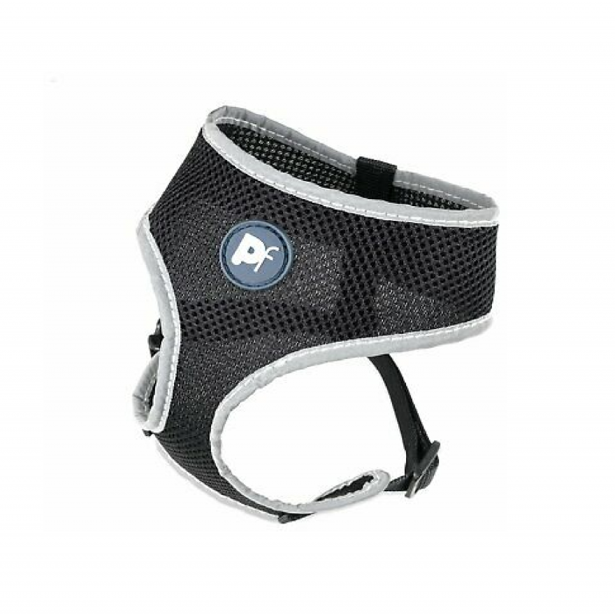 Hundabeisli - Reflective Comfort, svart