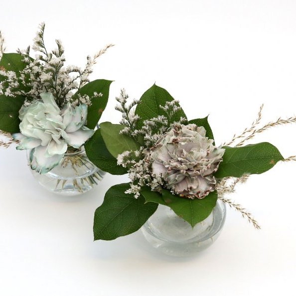 Litlar blómaskreytingar