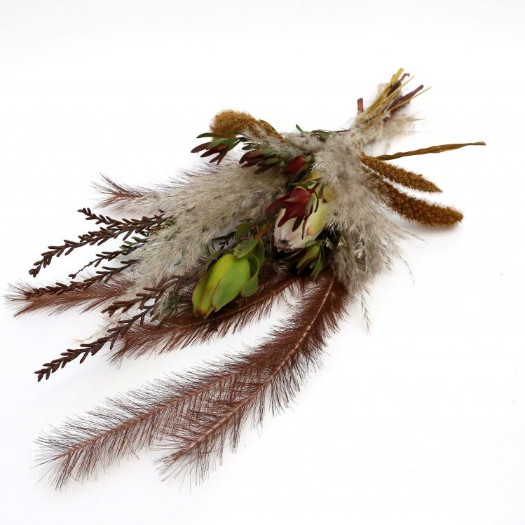 Fermingarblómvöndur - rustic