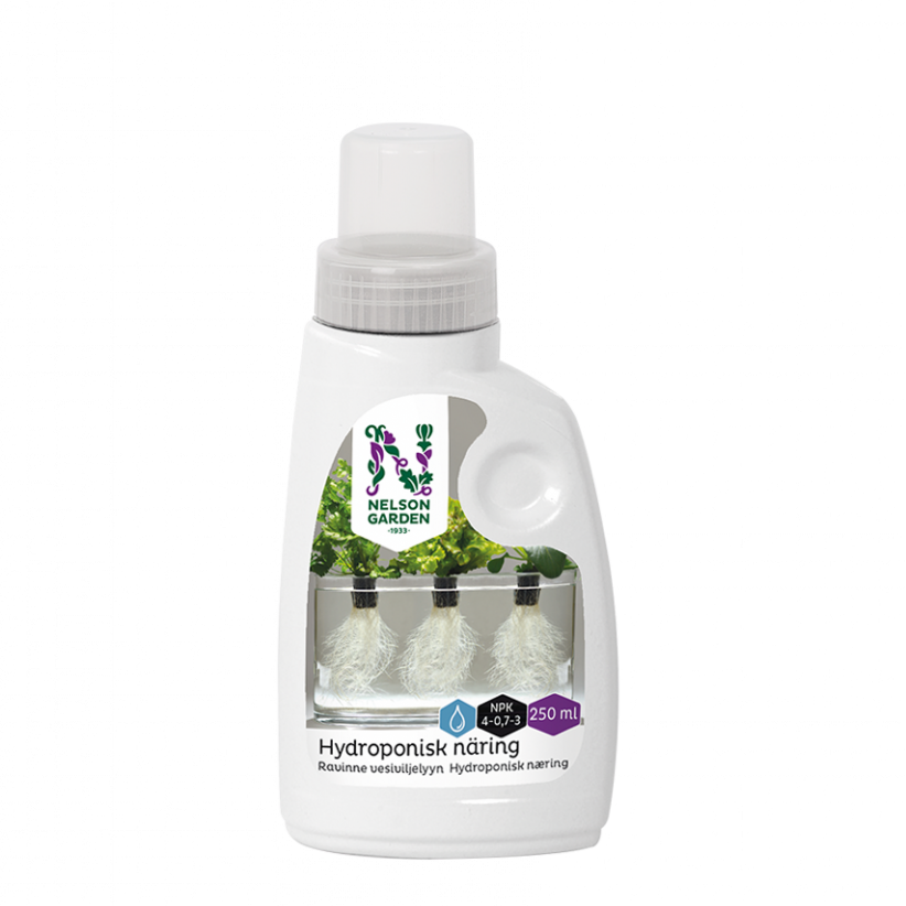 Hydroponic næring frá Nelson Garden