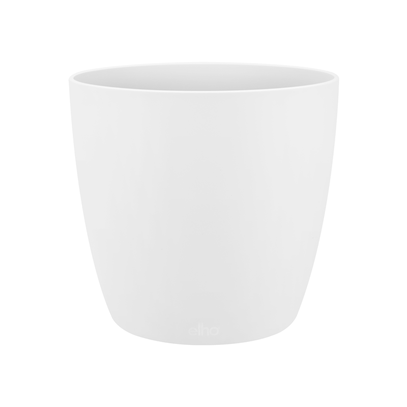 Brussel plastpottar - hvítir