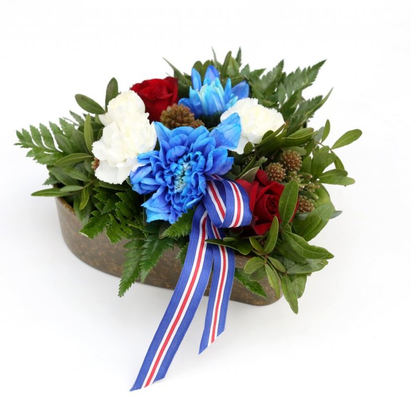 Leiðisskreyting hjarta